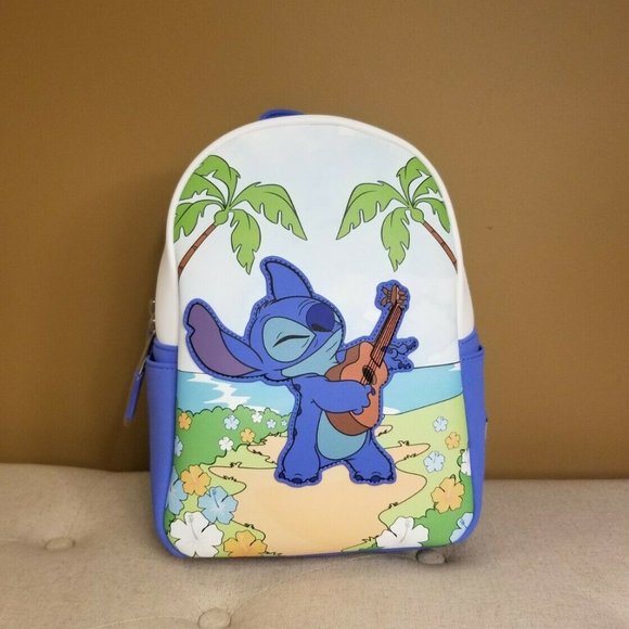 Loungefly Disney Stitch with Ukulele Mini Backpack main image 9